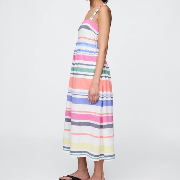 New GAP Striped Maxi Dress Size S - Picture 4 of 14